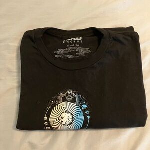 Seek The Good Graphic T-Shirt XL | Cosmic Moon Celestial | MAD Engine
